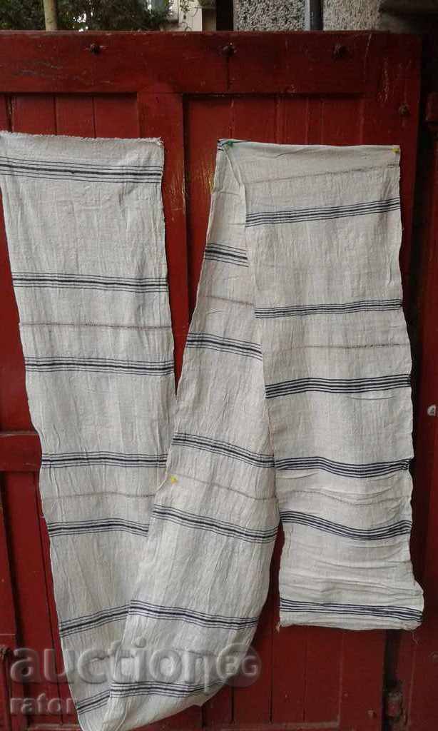 Authentic hand-woven long fabric. Costume