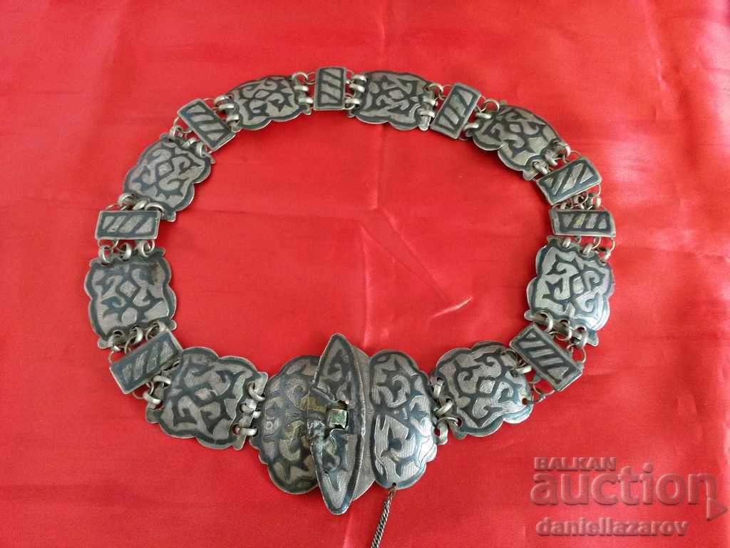 Vechi ornamente de argint otomane, cu Niel, Sigilii Tugri