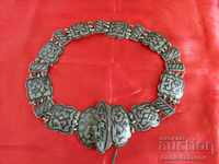 Παλιά Οθωμανική ασημένια κοσμήματα, με Niel, Σφραγίδες Tugri