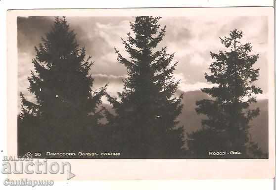 Βουλγαρία Παμπόροβο κάρτα Sunset *