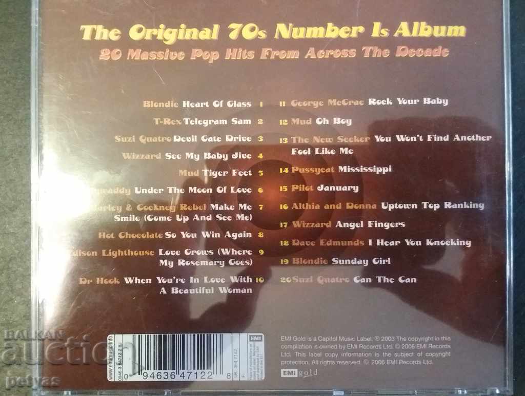 The original 70-s Number 1s Album with price 4.50 BGN | € 2.30