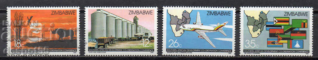 1986. Зимбабве. Координация на развитието в Южна Африка.