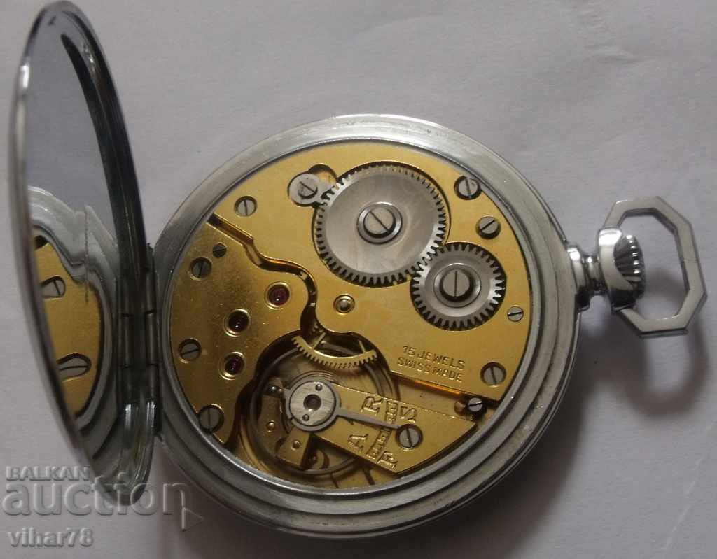 ΣΠΑΝΙΑ ρολόι τσέπης -ANCRE-BRAND NEW - 5