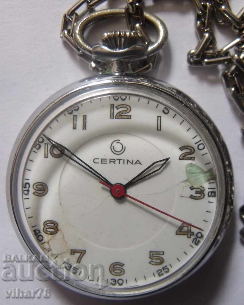 РЯДЪК МАЛЪК ДЖОБЕН ЧАСОВНИК -CERTINA с цена € 179.99 | 352.03 лв.