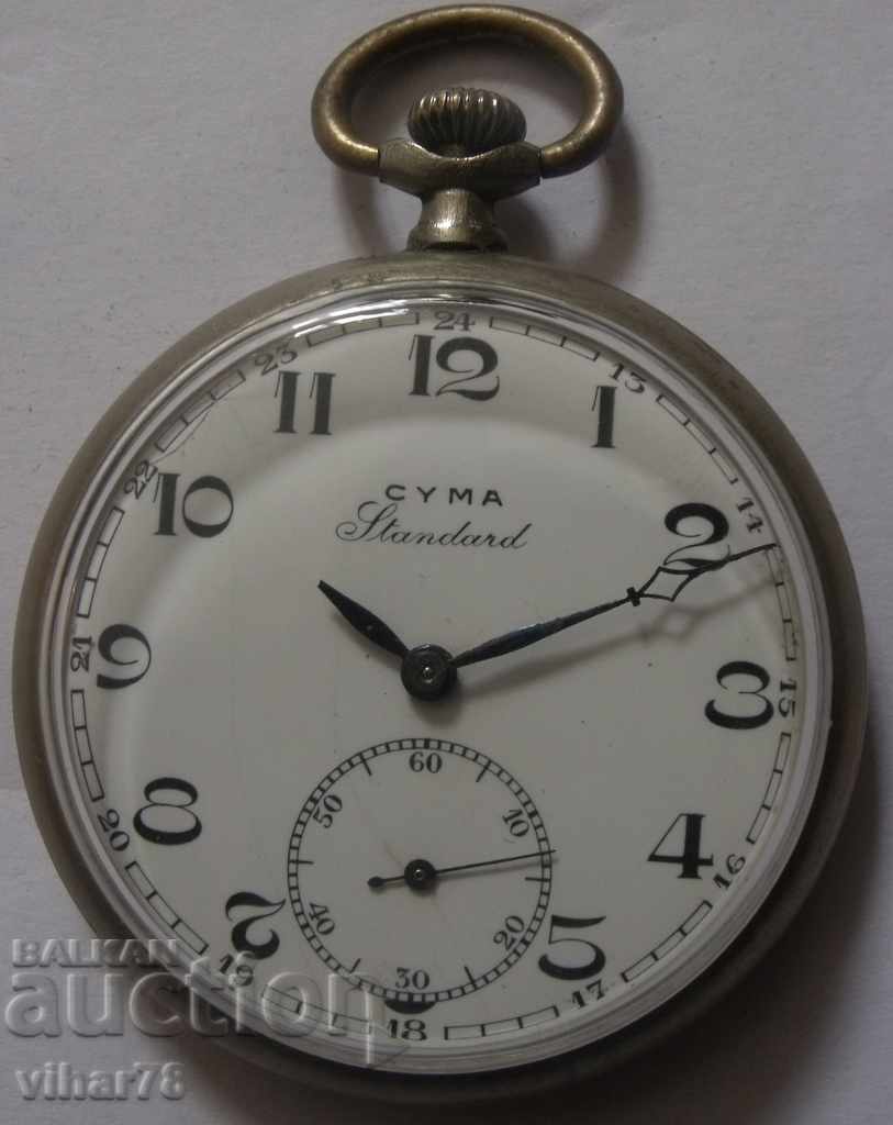 Ceas de buzunar -CYMA STANDART cu preț € 119.99 | 234.68 BGN Ceas de buzunar -CYMA STANDART cu preț € 119.99 | 234.68 BGN