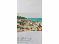 Postcard Burgas Beach 1978