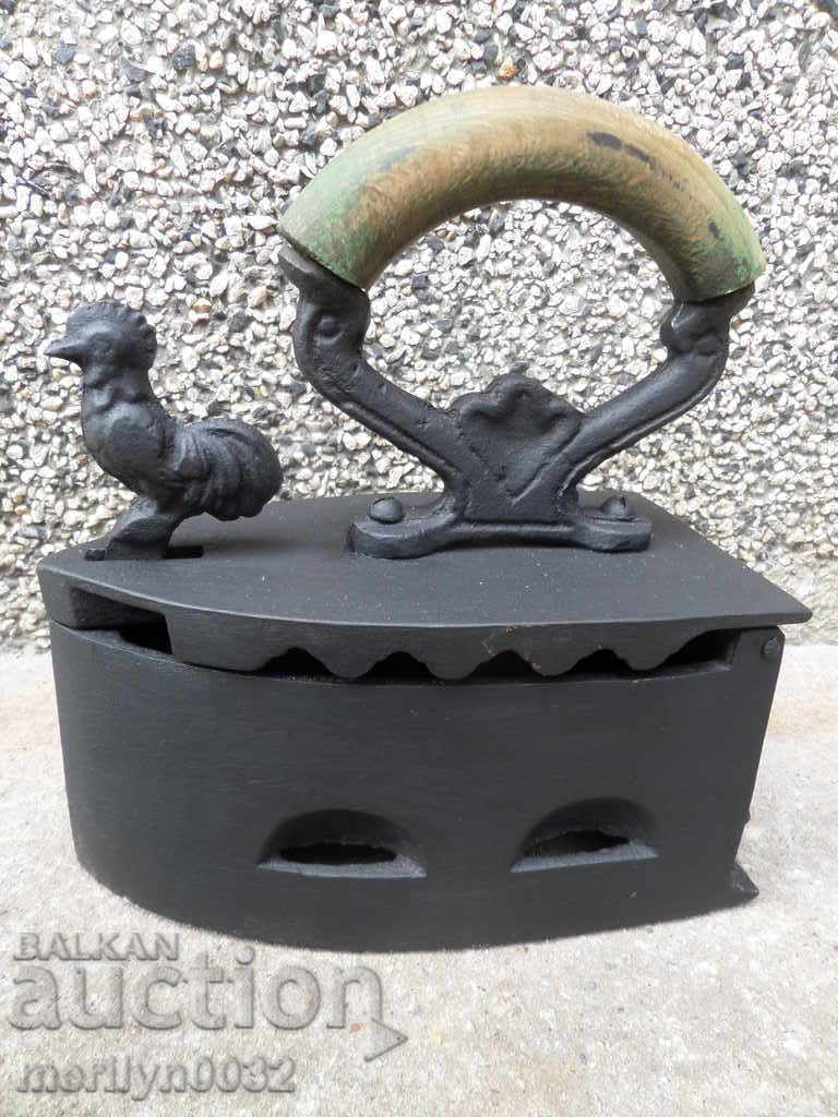 An old iron on fire - 7 An old iron on fire - 7