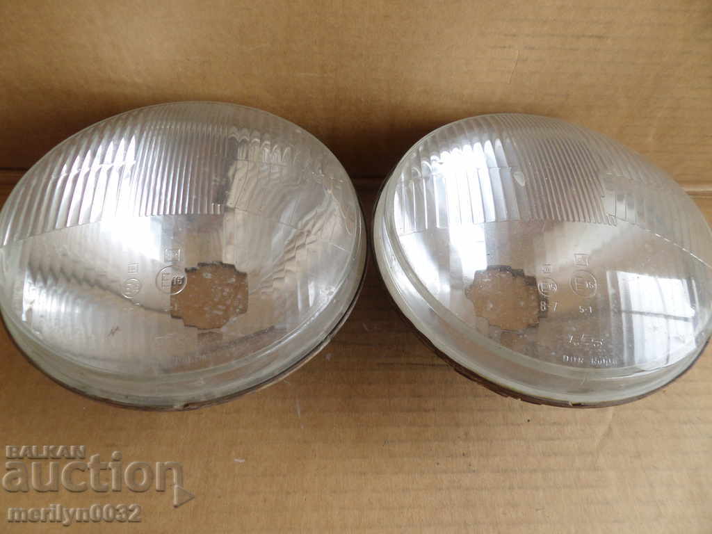 Headlamps for trabant glass reflector GDR - 7