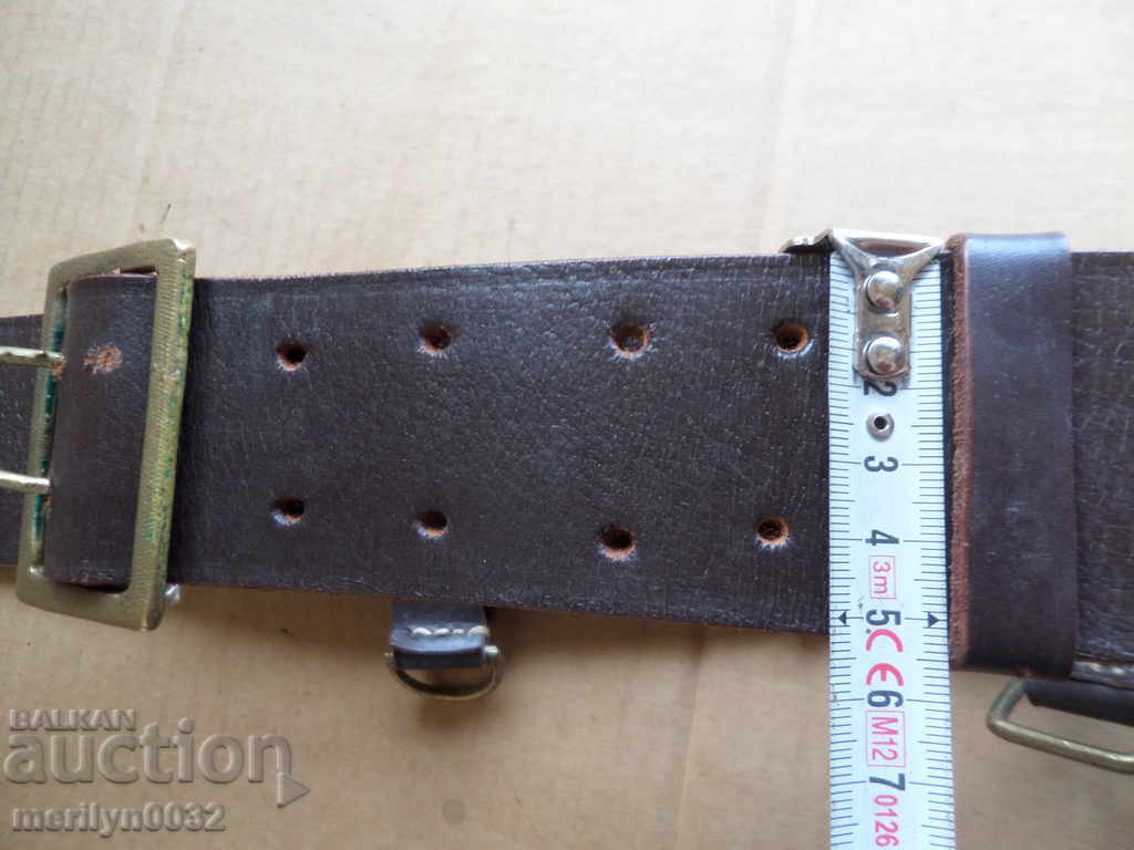 Социалистически офицерски  колан - 6