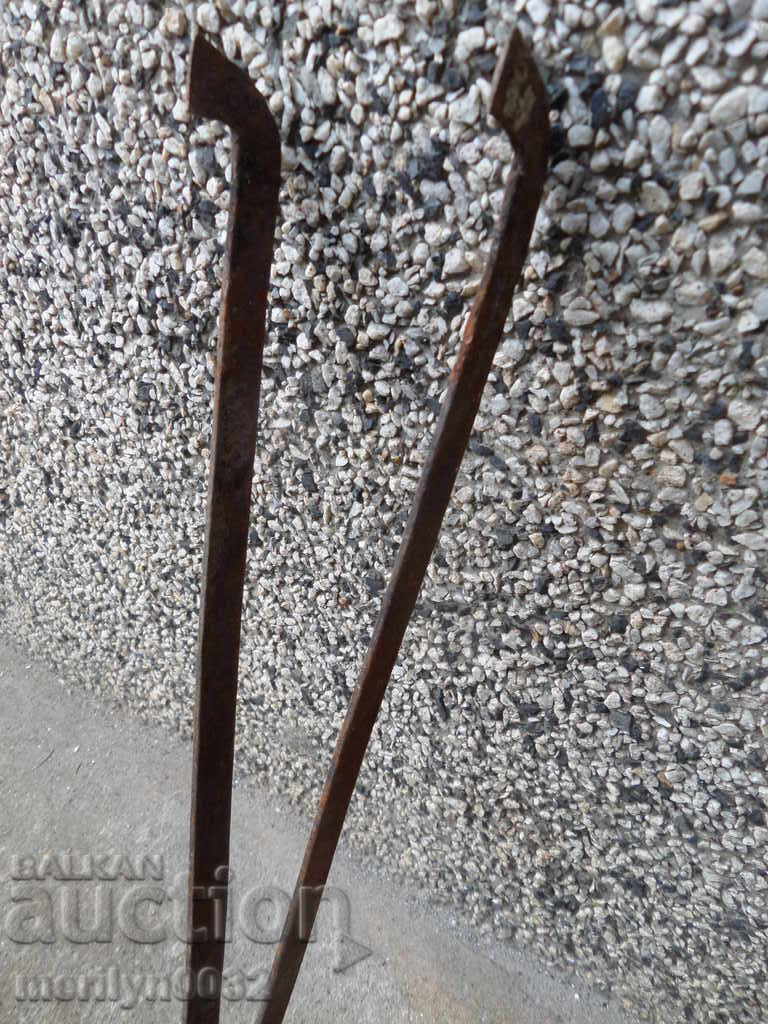Old dilaf, mash, wrought iron for walking - 6