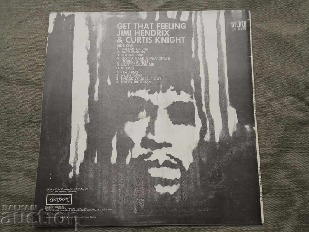 Jimi Hendrix - Curtis Knight Get That Feeling with price 50.00 BGN | € 25.56 Jimi Hendrix - Curtis Knight Get That Feeling with price 50.00 BGN | € 25.56