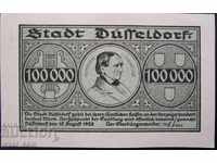 Germania 100 000 1923 UNC Timbre rare