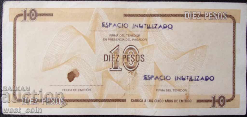 Куба  Валутно  10  Песо  1985  Rare с цена € 6.14 | 12.01 лв.