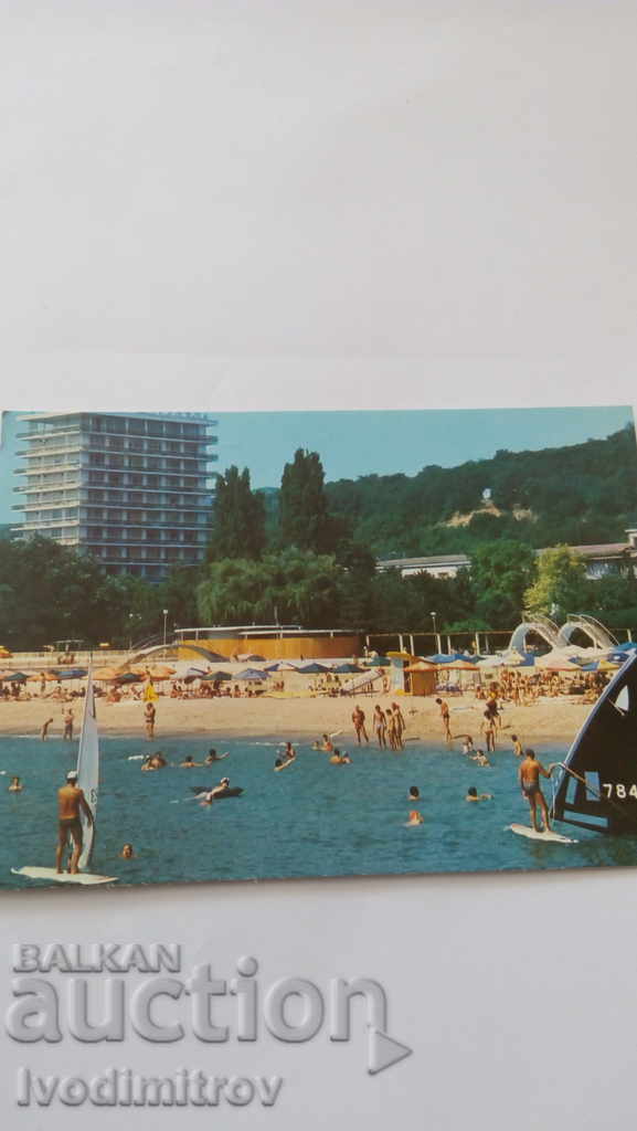 Postcard Golden Sands 1986