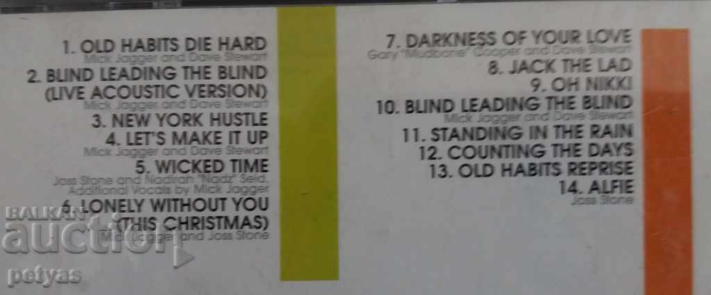 SD -Mick Jagger & Dave Steward Alfie-muzică de film cu preț 4.50 BGN | € 2.30