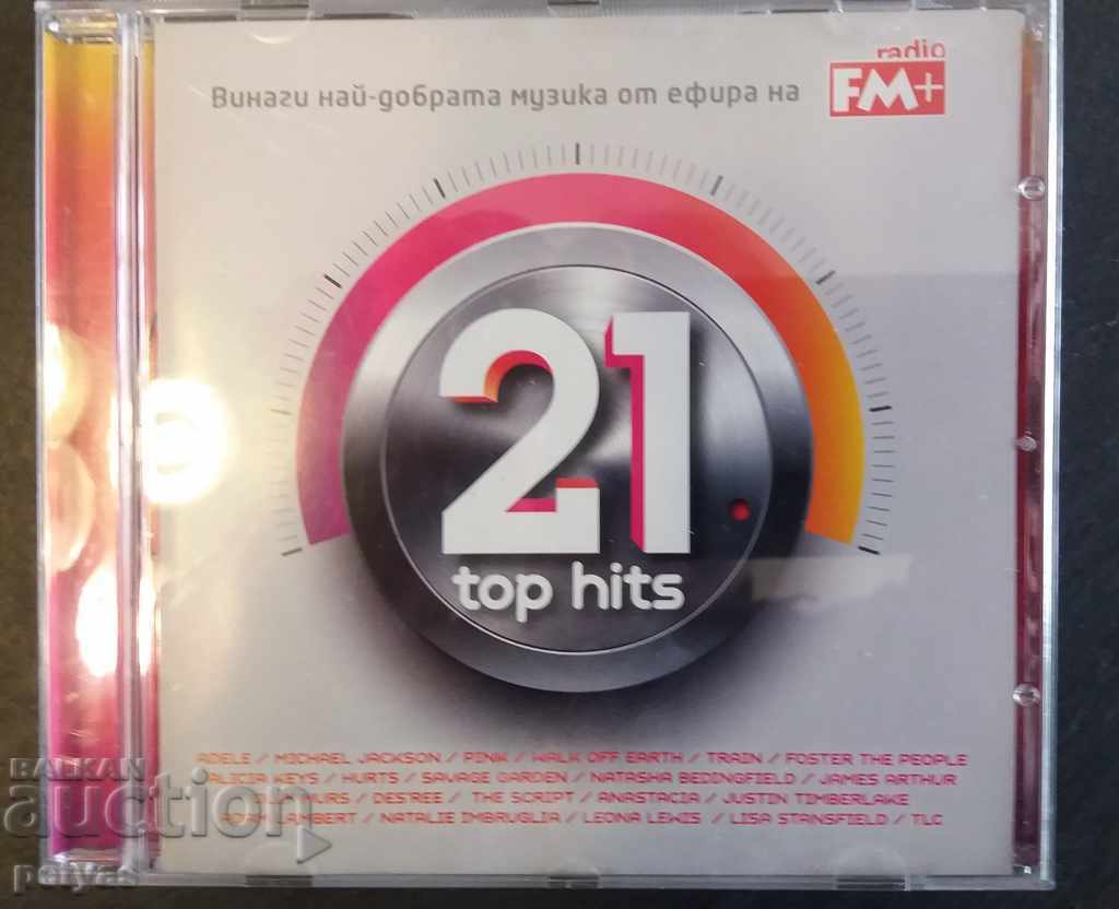 СД -21 TOP HITS-Radio FM+