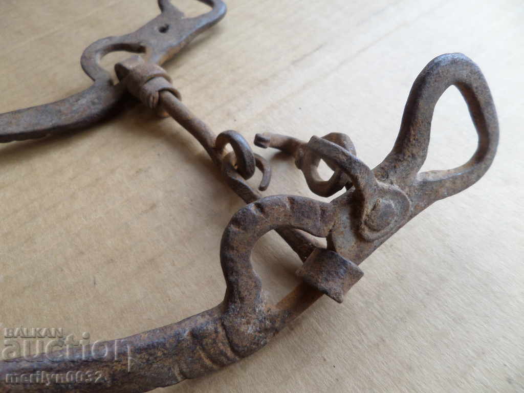 Ottoman hand forged bridle, wrought iron, cavalry - 5 Ottoman hand forged bridle, wrought iron, cavalry - 5