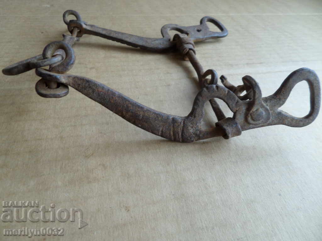 Ottoman hand forged bridle, wrought iron, cavalry - 7 Ottoman hand forged bridle, wrought iron, cavalry - 7
