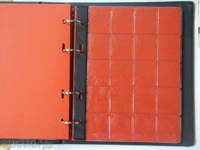 Auction "SCHULZ" coin album for 221 coins - 10 sheets with folder. Auction "SCHULZ" coin album for 221 coins - 10 sheets with folder.