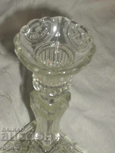 Auction Crystal Candlesticks Auction Crystal Candlesticks