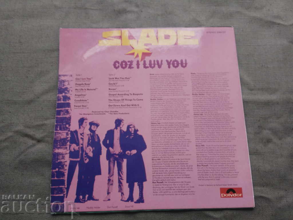 SLADE - COZ I LUV YOU with price 30.00 BGN | € 15.34 SLADE - COZ I LUV YOU with price 30.00 BGN | € 15.34
