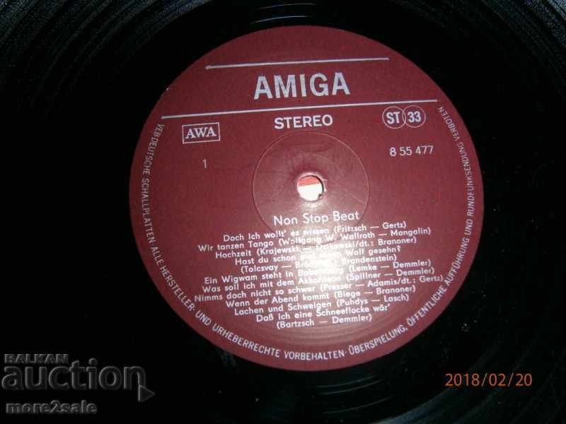 Livrarea STOP BEAT NON - MARE PLATE - AMIGA - 8 55 477 Livrarea STOP BEAT NON - MARE PLATE - AMIGA - 8 55 477