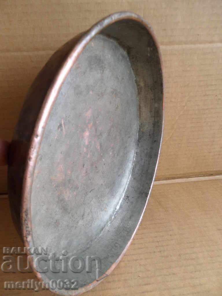 Banitsa tray, baker, tray, blue, copper pot - 5