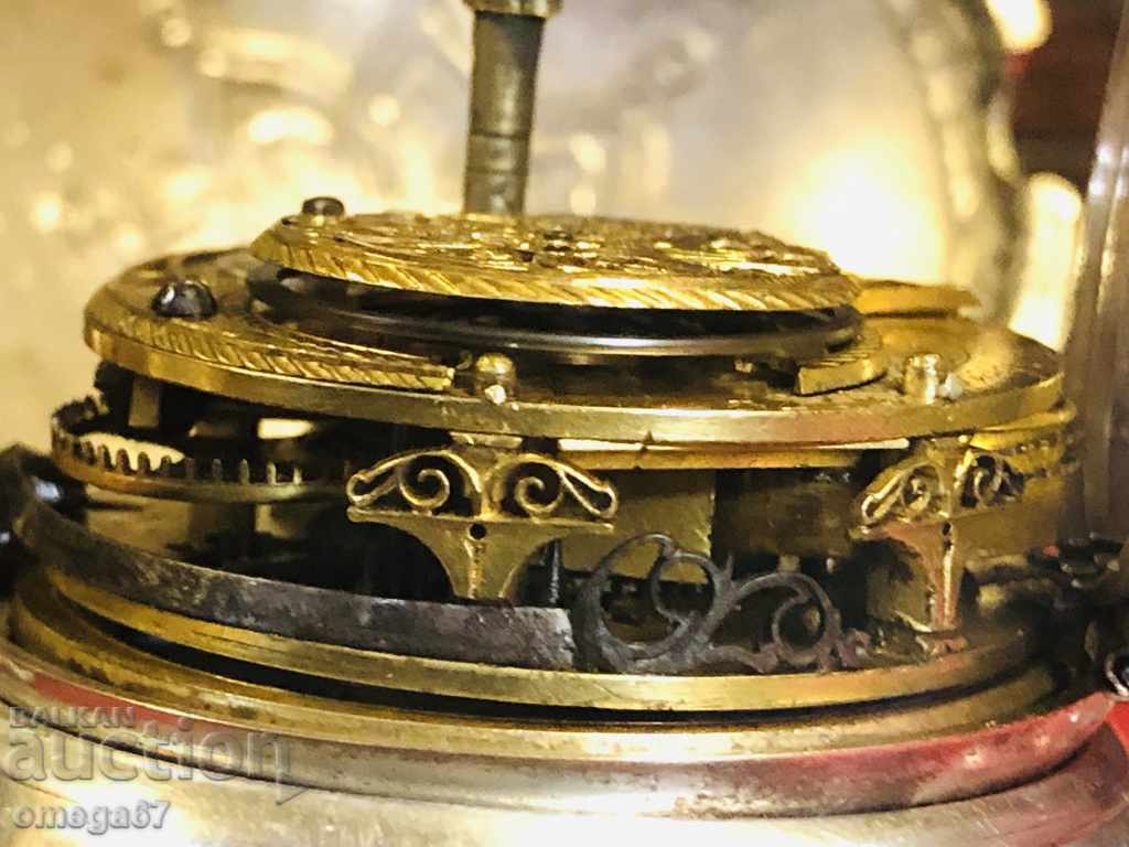Аукцион Джобен часовник от големият майстор James Markwick 1677г.