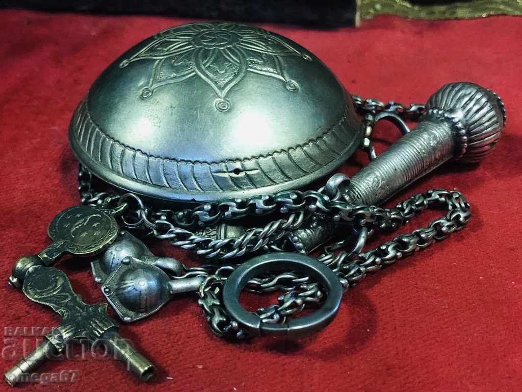 Pocket watch by the great master James Markwick 1677. - 6