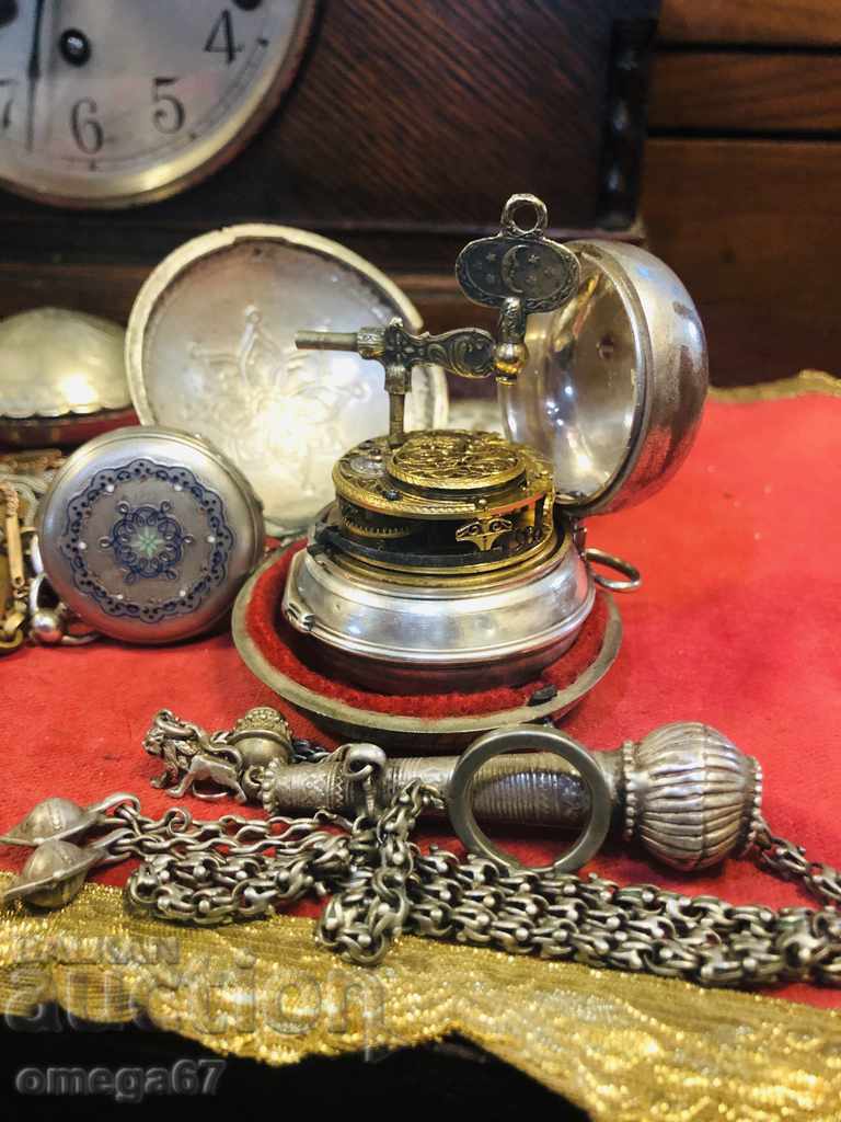 Джобен часовник от големият майстор James Markwick 1677г.