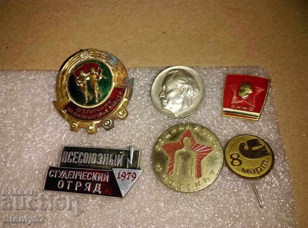 Lot badges from social times