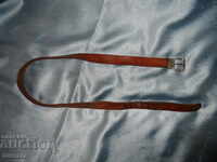 old leather belt