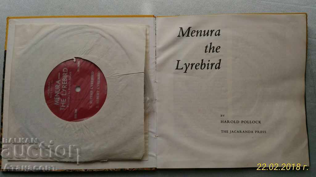 Harold Pollock Menura - The Lyrebird Gramophone Plaque with price 10.00 BGN | € 5.11 Harold Pollock Menura - The Lyrebird Gramophone Plaque with price 10.00 BGN | € 5.11