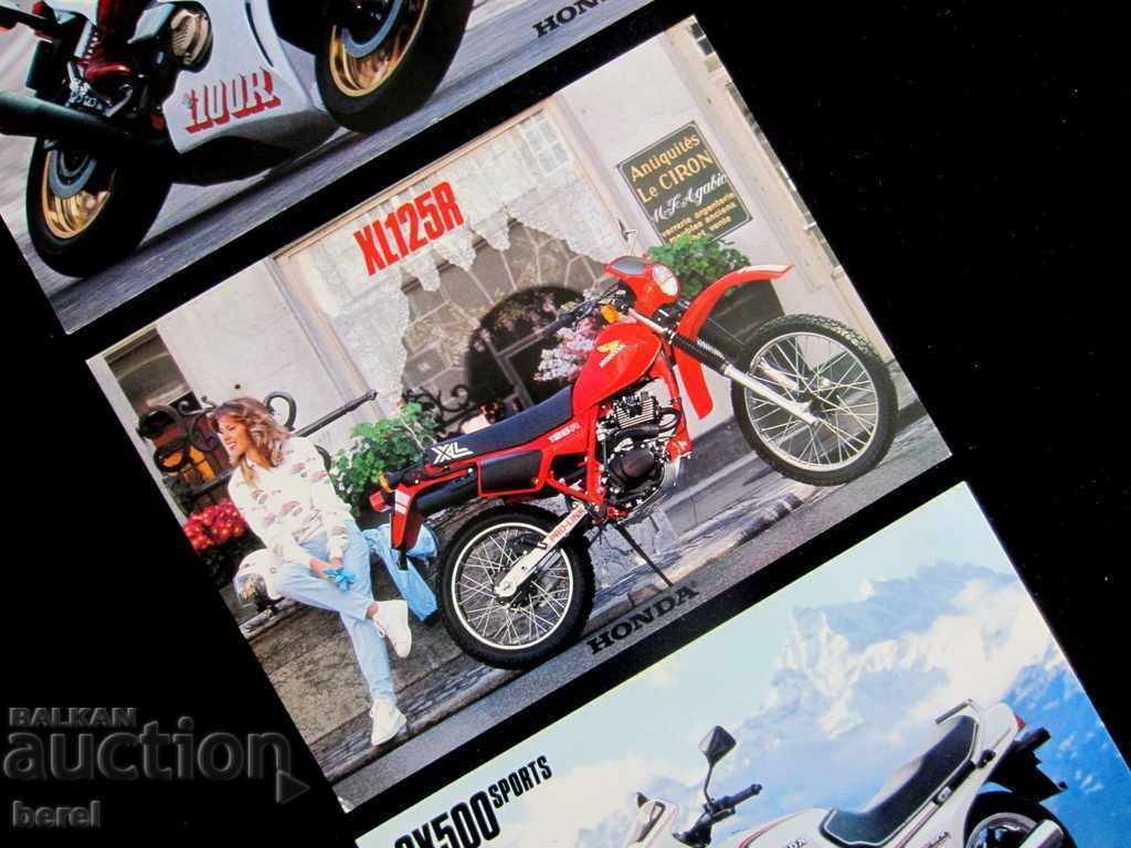 LOT 3 BR.SCALE CARDS-HONDA-JAPAN-HONDA JAPAN-MOTOCICLETE with price 9.00 BGN | € 4.60 LOT 3 BR.SCALE CARDS-HONDA-JAPAN-HONDA JAPAN-MOTOCICLETE with price 9.00 BGN | € 4.60