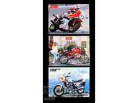 LOT 3 BR.SCALE CARDS-HONDA-JAPAN-HONDA JAPAN-MOTOCICLETE