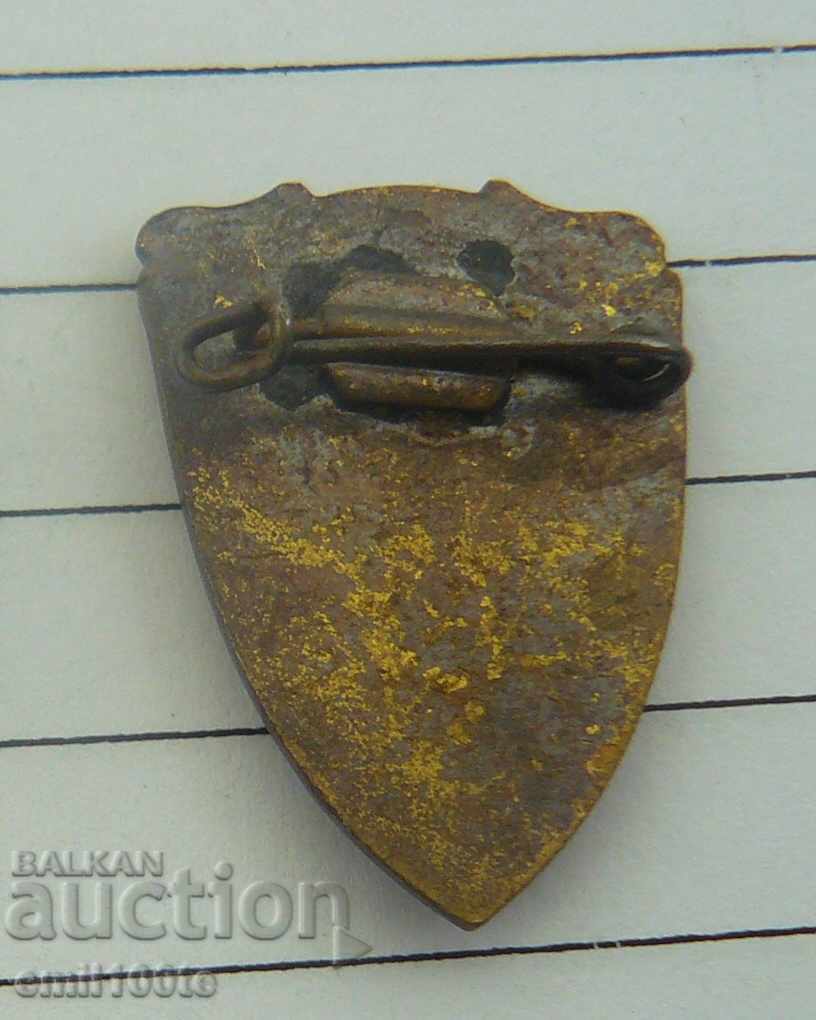 Delivery of Badge - Rousse coat of arms