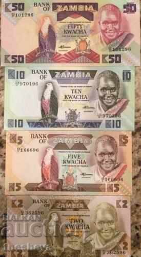 SET Ζάμπια 2.5, 10.50 kwacha - UNC με τιμή 18.00 BGN | € 9.20 SET Ζάμπια 2.5, 10.50 kwacha - UNC με τιμή 18.00 BGN | € 9.20