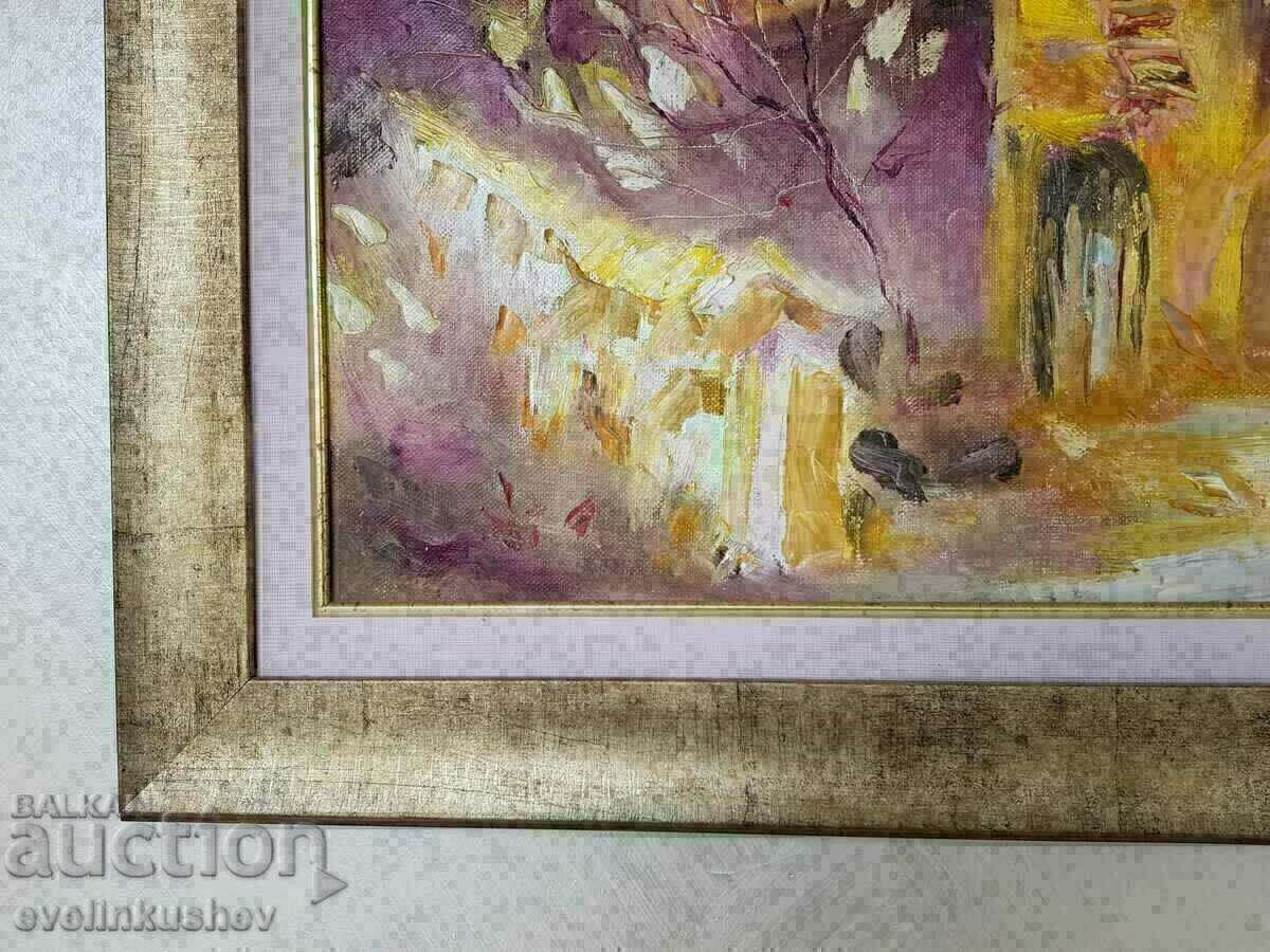 Ελαιογραφία "Με το άρωμα της άνοιξης" μέγεθος 60/50 cm. - 5 Ελαιογραφία "Με το άρωμα της άνοιξης" μέγεθος 60/50 cm. - 5