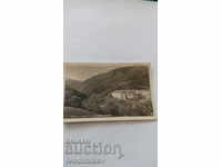 Пощенска картичка Рилски манастир 1935