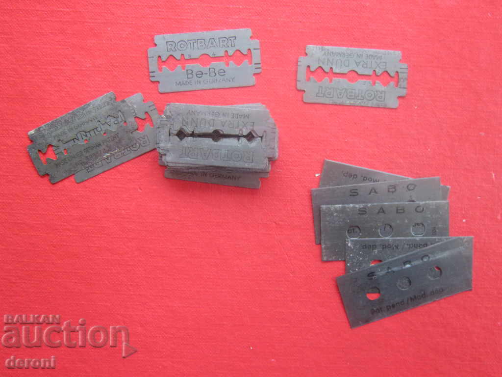 German razor blades razor blade razor 50 pieces - 5 German razor blades razor blade razor 50 pieces - 5