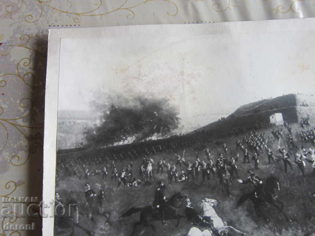 A huge military shot Russian soldiers officers Pleven Shipka - 6