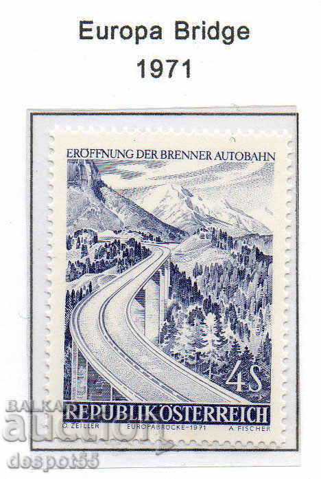 1971. Austria. Brenner Motorway.