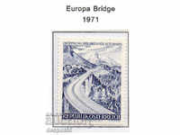 1971. Η Αυστρία. Brenner αυτοκινητόδρομος.