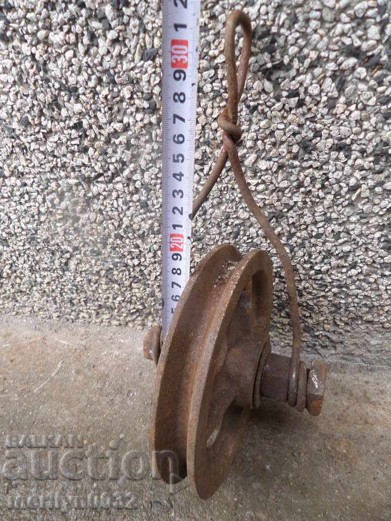 Παράδοση βάρη Reel roll τροχαλία Παράδοση βάρη Reel roll τροχαλία