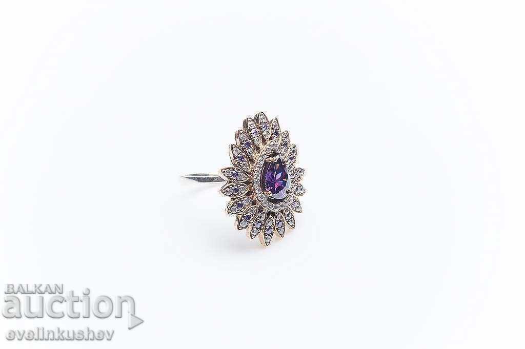 Silver set with zirconia crystals KH-0205000283 - 5 Silver set with zirconia crystals KH-0205000283 - 5