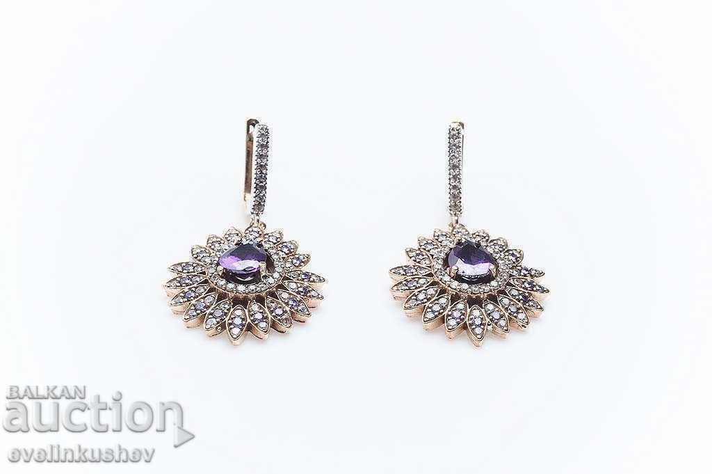 Silver set with zirconia crystals KH-0205000283 - 6 Silver set with zirconia crystals KH-0205000283 - 6