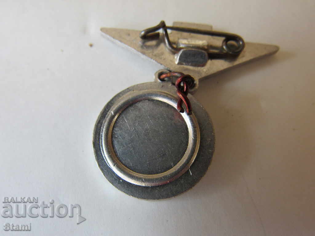 Delivery of Badge: JP 1963/15 years German pioneering organization