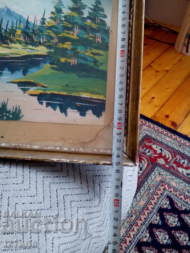 Delivery of Old painted picture Delivery of Old painted picture