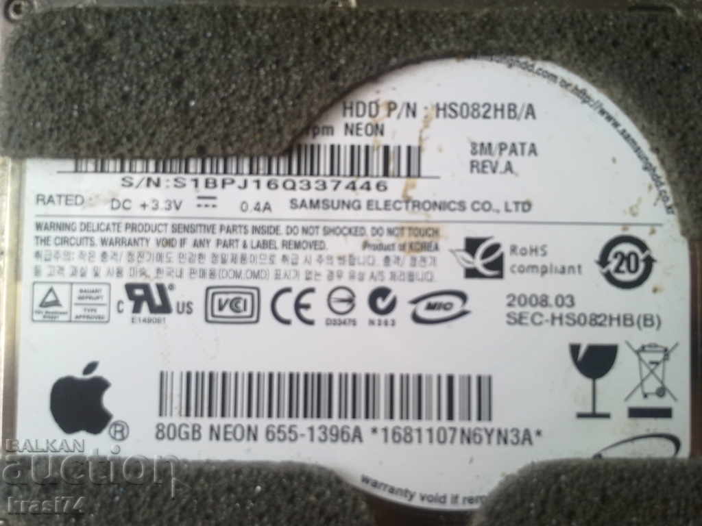 Auction Hard Drive for Laptop Auction Hard Drive for Laptop