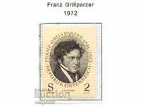 1972. Austria. Franz Grilparker Austrian poet, novelist.